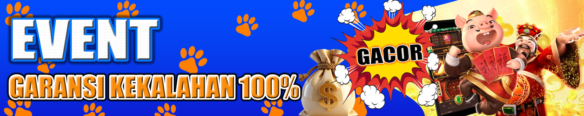bonus garansi kekalahan 100% Oyen4D